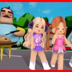😱 KÖTÜ KOMŞUDAN KAÇIYORUZ 😱 ROBLOX HELLO NEIGHBOR | KÜBRA NİSA