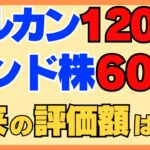 新NISA枠を【オルカン】1200万円、【インド株】600万円で最速で埋めた場合、5年後、10年後、15年後、20年後、25年後、30年後の現実的な評価額はいくらになっているの？