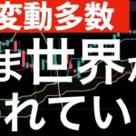 【急変動多数】いま世界が揺れています！インド株の暴落！欧州株下落！メキシコトリプル安など