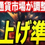 【調整下落】仮想通貨市場が爆上げするための重要な条件とは？【ビットコイン】【リップル】【イーサリアム】