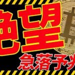 ⚠️絶望⚠️ビットコインに急落警報発令⁉︎今後の最新分析を共有します！【仮想通貨】