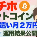 ガチホのビットコインBTCで、不労所得お小遣い月２万円！〜BitLendingでの運用結果公開！