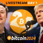 LIVE: 2024 Nashville Day 1! Donald Trump and Elon Musk’s Speech for Bitcoin 2024