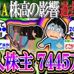 【新NISA/投資】個人株主、過去最多の延べ7445万人「新NISAと株高が後押し」【2ch有益スレ/お金/S&P500/NASDAQ100/FANG+/インデックス】