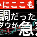 【ついにここも】NYダウも高値取ってからの急落！ならナスダックは？