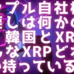 リップル自社株買い戻しは何かの前兆？ / 韓国で大人気XRP / みんなXRPどれくらい持っている？ #xrp #リップル