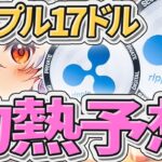 【リップル(XRP)】ついに17ドルへ！割安で購入できる今がチャンス！爆上げの指標とは？