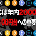 ビットコインまさかの急落も問題ナシ？XRPは明暗分ける、重要な分かれ道へ…【仮想通貨】【最新情報】【ETH】【イーサリアム】【BTC】【リップル】
