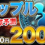 【リップル】リップルが100ドルへ到達！？専門家の予測する200倍の可能性とは