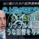 ［20240806］米上院がSEC予算を大幅に削減、リップル訴訟にどのような影響を与えるか【仮想通貨・暗号資産】