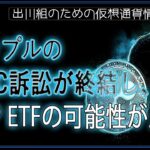 ［20240808］リップルのSEC訴訟が終結し、XRP ETFの可能性が上昇【仮想通貨・暗号資産】