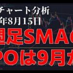 2024年8月15日ビットコイン相場分析