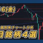 【8/16 指数＆個別株チャート分析】 三菱重工業・フジクラ・ディスコ・レーザーテック