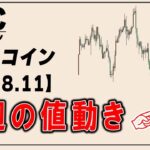 ビットコイン来週の値動きは上に振って下【ETH,XRP,JASMY,DOGE,ADA,SOL】