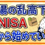 【不安】相場の乱高下が続く今、新NISAを始めてもいい？今から選びたい銘柄などを初心者向けにまるごと解説！