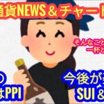 【今夜の注目はPPI！ここから楽しみなのはSUI＆APT！】本日の相場分析は「BTC・SUI・APT・ETH・SOL・ATOM・他アルトコイン10種」2024/8/13