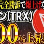 【トロン(TRX)】SECとの裁判に進展！完全勝訴で爆上げ間近？！【仮想通貨】