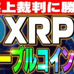 【 XRP (リップル) 】新通貨発行‼︎SEC問題に勝訴?!価格が20％高騰した理由とは‼!そして、リップルのステーブルコイン発行で今後のどうなるのか徹底解説‼【仮想通貨】