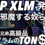 リップルXRP XLM の爆発を邪魔する奴らがいる　テレグラムの仮想通貨TONは高級品$5創業者は兄弟
