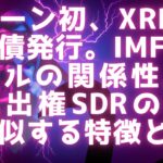 ブロックチェーン初、XRPLに米国債発行 / IMFとリップルの深い関係性 / 特別引出権SDRのXRPに酷似する特徴とは / XRPLテストネット再起動  #xrp #リップル最新ニュース