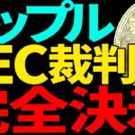 【リップル(XRP)】ついにSEC裁判が完全決着！今後のリップルどうなる？【仮想通貨】【SOLVM】