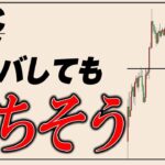 乱高下しながら下落するビットコイン。結果的に落ちそう【日経平均,ドル円,ゴールド】