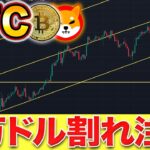 【仮想通貨】ビットコイン暴落に要注意!!完全に買い場は決まってます。しべてのシナリオ公開!!