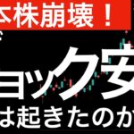 【日本株崩壊】なぜショック安は起こってしまったのか？