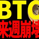 ⚠️必ず見て⚠️ビットコインが来週更に暴落⁉︎今後の最新分析を共有！【仮想通貨】