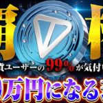 【仮想通貨】2024年下半期覇権銘柄！「TON(トンコイン)」の現状と将来性がヤバすぎる！今月仕込むべきプロジェクトは◯◯だった！！【BTC】【XRP】【税金】【節税】【副業】