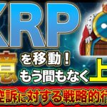 【リップル】リップルが2億XRPを移動！SEC控訴に対する戦略的行動とは