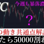 9/8⚠️「今週も暴落？」ビットコイン暴落が開始する時の共通点と今週の立ち回り方を共有します。ビットコイン分析