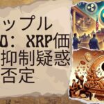 リップル社のCTOがXRPの価格抑制疑惑を否定、可能であれば価格を上げると主張！- BTC XRP #xrp #リップル #xrp リップル