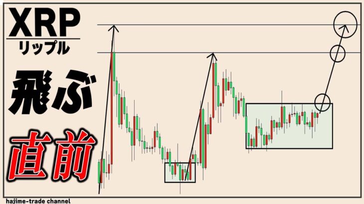 【仮想通貨リップル／XRP】レンジブレイクで2ドル以上まで大きく飛ぶ