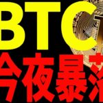 ⚠️絶対見て⚠️ビットコイン今夜暴落⁉︎今後の最新戦略を共有！【仮想通貨】