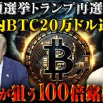 【仮想通貨】トランプ大統領再選確実か!?ゲンスラー解任濃厚で仮想通貨は今後高騰します！【BTC(ビットコイン)】【トランプ大統領】