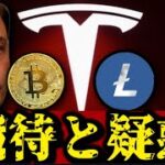 イーロン・マスクTESLAビットコイン送金、市場は売却警戒。ライトコイン現物ETF申請とASML株の急落。アルトSUI4億ドルのインサイダー売却疑惑。トランプWLFIトークン期待外れの売り上げetc