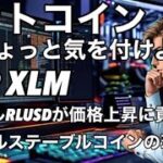 リップルXRP XLM、RLUSDが価格上昇に貢献する、ステーブルコインの現状　ビットコインロングポジション気を付けよう