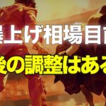 爆上げ相場目前！最後の調整はあるか？