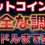ビットコインこれは健全な調整か？もうすぐ放物線の上昇がやってくる！？