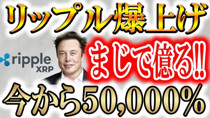 【※１枚0.7円】今すぐ億り人になれるTOP５！！【XRP/リップル/Pepe Unchained】