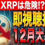 【リップル最新情報】12月の大暴落に注意！負けないための立ち回りを徹底解説！【シバコイン】【イーサリアム】【ビットコイン】【ドージコイン】【XRP】【SHIB】【DOGE】【Bitcoin】