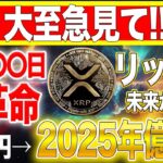 リップル大革命【150円→2025年億り人】爆上げは12月〇〇日！XRP冗談抜きで億る【仮想通貨】【ドナルド・トランプ】