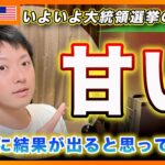 【大丈夫？】大統領選挙の結果が来週に確定すると思ってない？投資家が考えるリスクシナリオを解説【アメリカ株・Nasdaq・SP500・DJI】