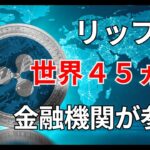 XRP　リップル　RippleNet　世界45ヵ国、300以上の金融機関が既に参加　保存版