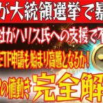【XRPが大統領選挙後に暴落】リップル社がハリス氏への支援で不安拡大！今後のXRPの値動き完全解説！【仮想通貨】【BTC】【ビットコイン】【SHIB】