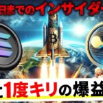【神回】※12月10日まで！XRP(リップル)・SOL(ソラナ)の比じゃない上昇？4年に1度きりのインサイダー級情報大公開！【仮想通貨】【アルトコインバブル】【SOL（ソラナ）】【XRP（リップル）】
