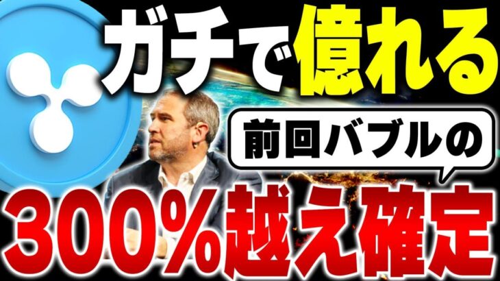 【※リップルがやばい】2024年から2025年のリップルバブル期間を公開！投資家の心理がこの動画で全て分かります【仮想通貨(xrp)】