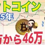 ビットコイン2025年17万から46万ドルまで上昇の可能性！？イーサリアム6000ドル越え！？