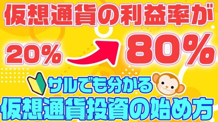 【猿でもわかる】仮想通貨&ビットコインの超入門！仮想通貨の基礎知識～○○するだけで利益率が20％から80％に上がる超簡単な仮想通貨の取引手法とは？【仮想通貨】【ビットコイン】【仮想通貨初心者】